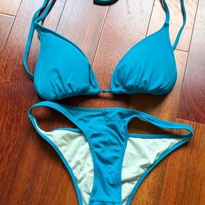 Victoria's Secret Turquoise Bikini Set